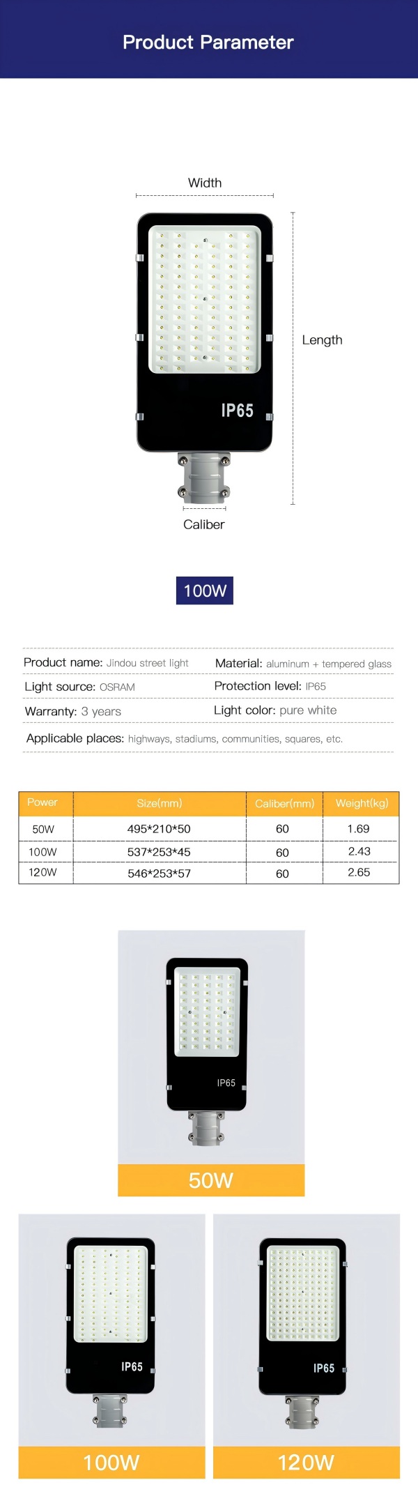 HC-GLD11-50W-6